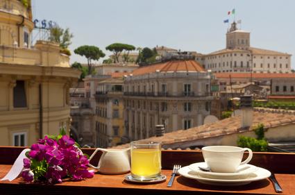 Hotel La Fenice | Rome | Roof Garden